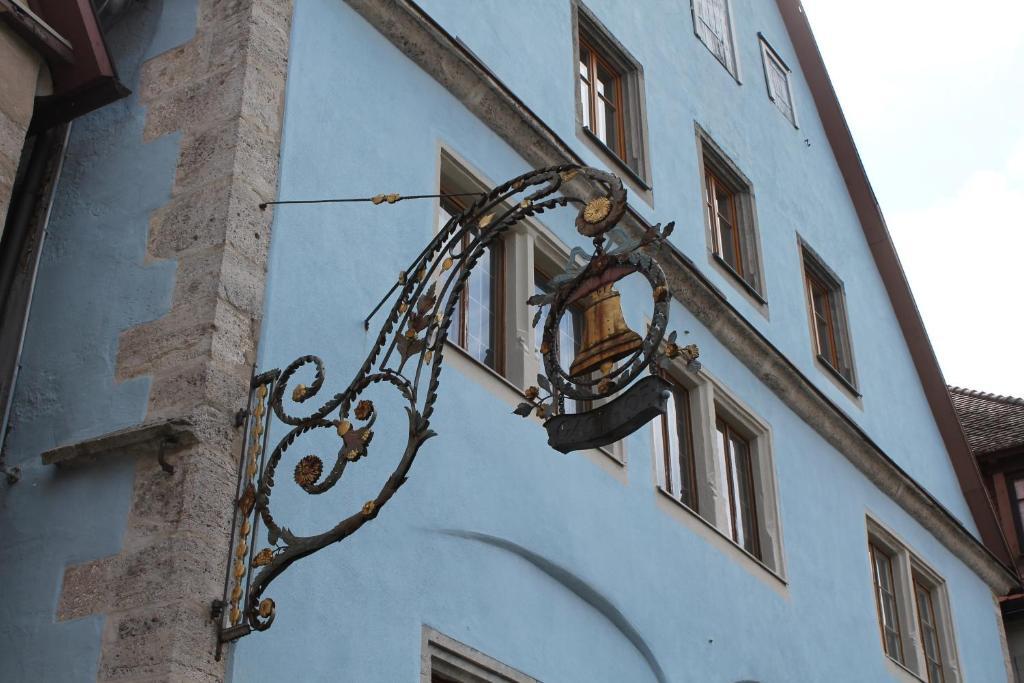 Glocke Weingut Und Hotel Rothenburg ob der Tauber Bagian luar foto
