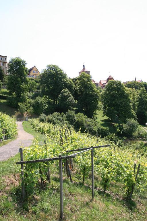 Glocke Weingut Und Hotel Rothenburg ob der Tauber Bagian luar foto